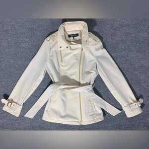 Kenneth Cole Reaction Womens Elegant Jacke crem size M